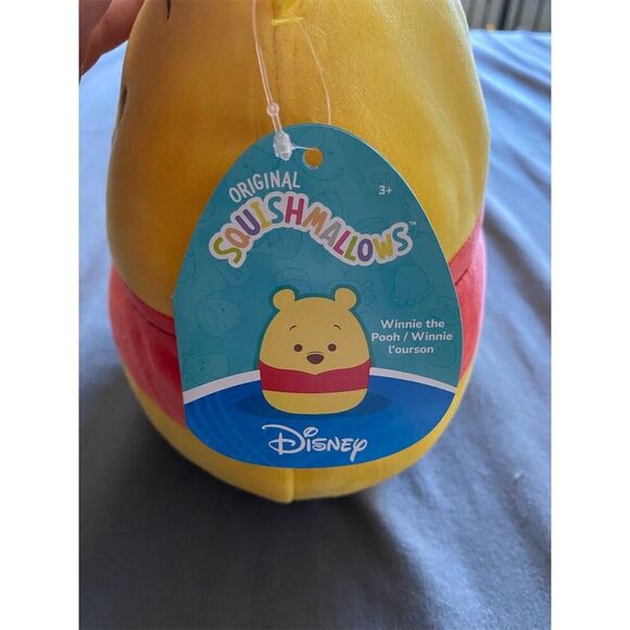 Disney Winnie The Pooh Squishmallow Plush 2021 Small 6-14 in - Picture 2 of 7